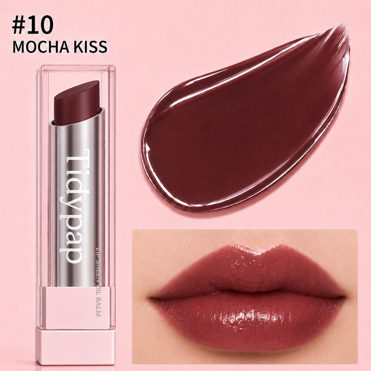 🔥Last Day Buy 1 Get 1 Free|Tidypap GLOW VEIL LIP SHEEN OIL BALM