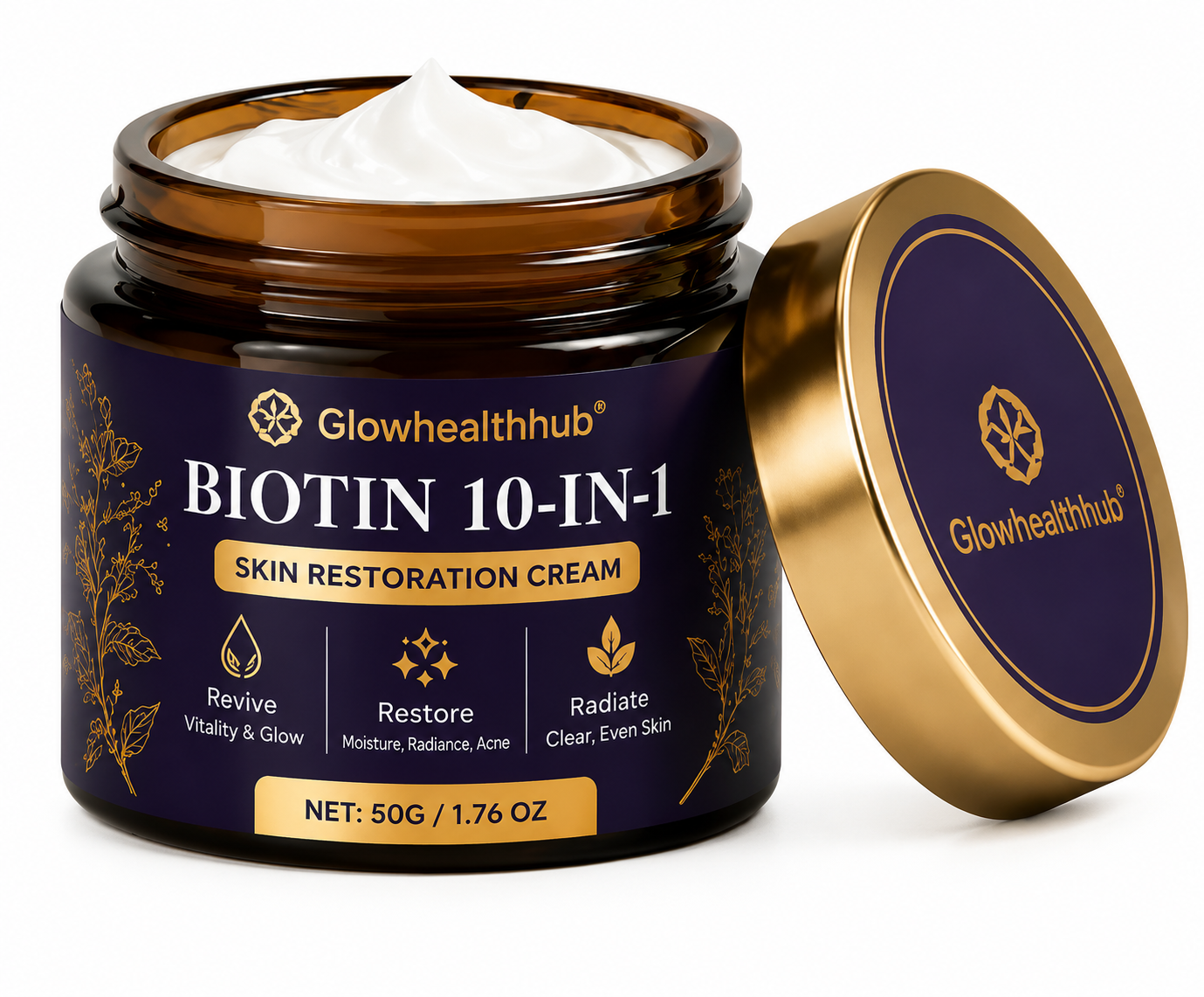 Glowhealthhub 10-in-1 Skin Restoration Cream 🍀