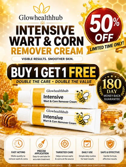 Glowhealthhub Intensive Wart & Corn Remover Cream
